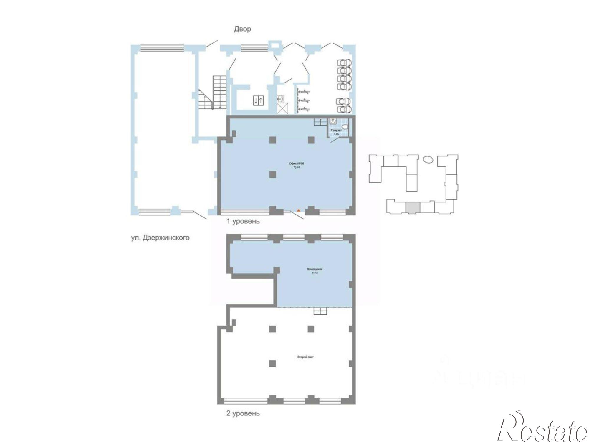 Купить помещение свободного назначения за 33 432 400 рублей на улица Дзержинского