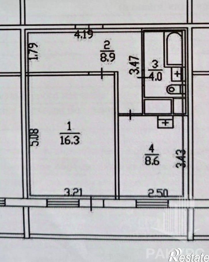 1-комн квартира улица Комбайнёров, 39Б,  д. 39Б