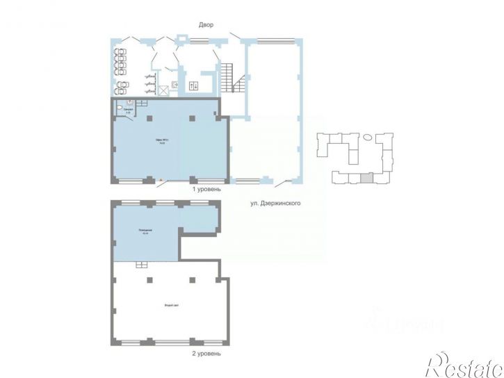 Помещение свободного назначения улица Дзержинского