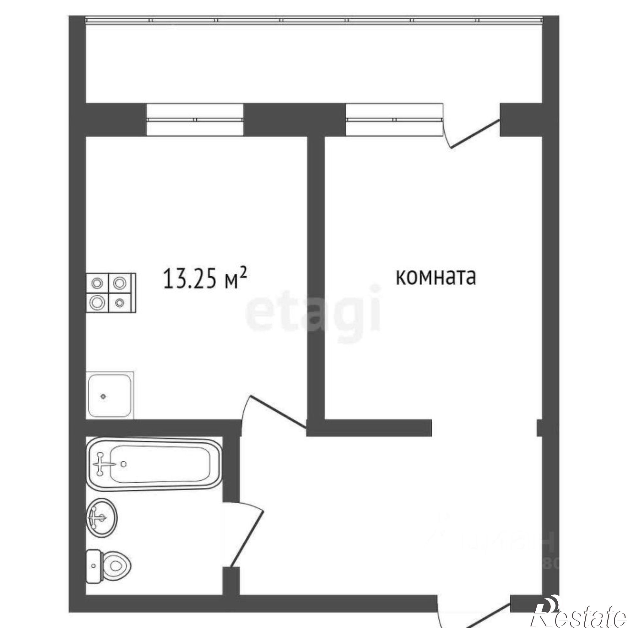 Купить квартиру за 6 500 000 рублей на Пушкарская улица, 142