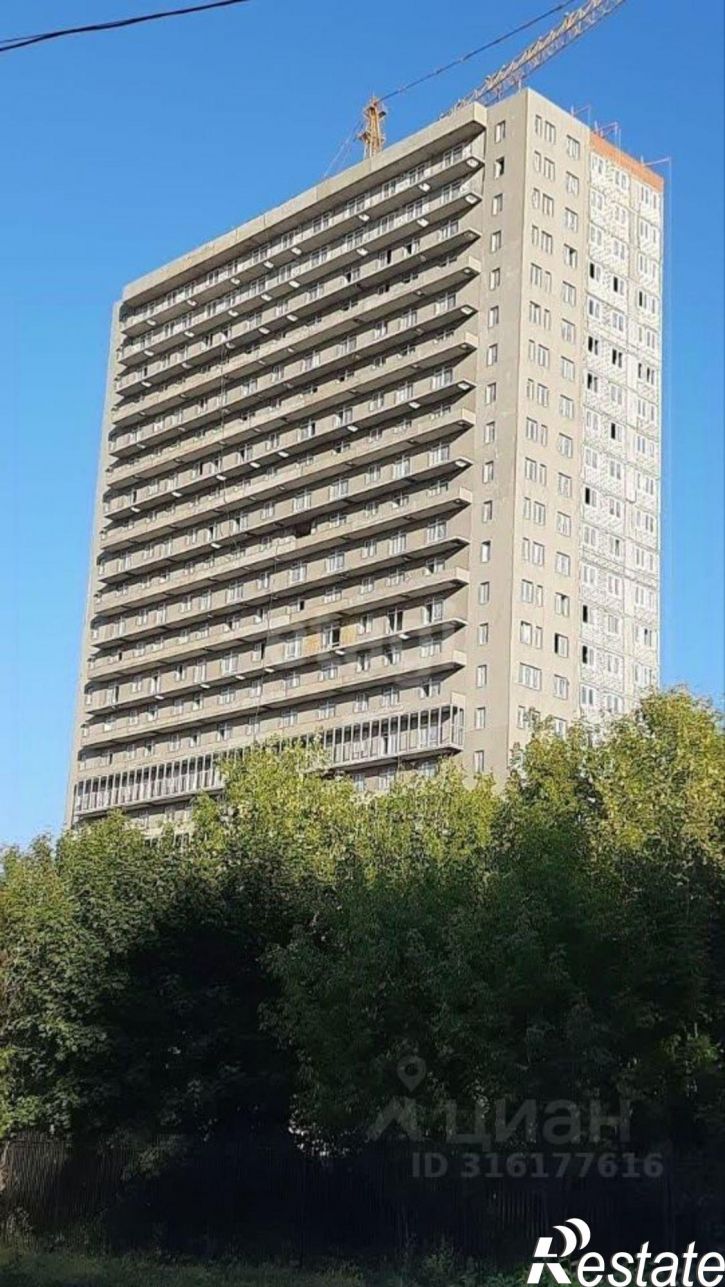 1-комн квартира улица Сергея Есенина, 9А к1,  д. 9А к1