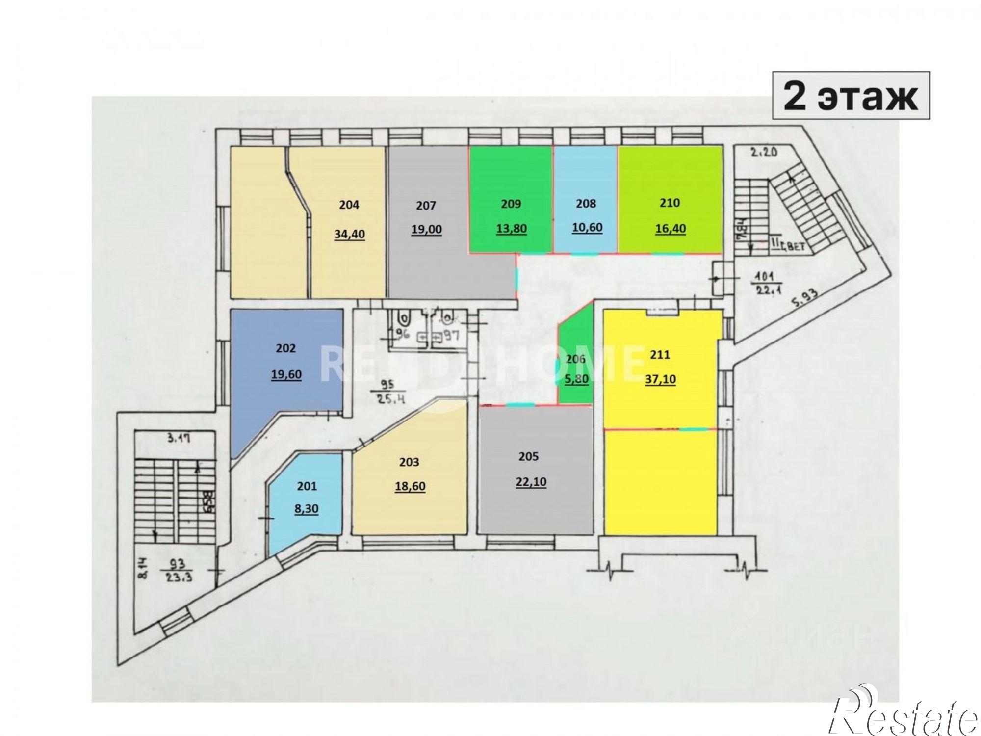 Купить офис, помещение под офис за 1 170 000 рублей на бульвар Гагарина, 28