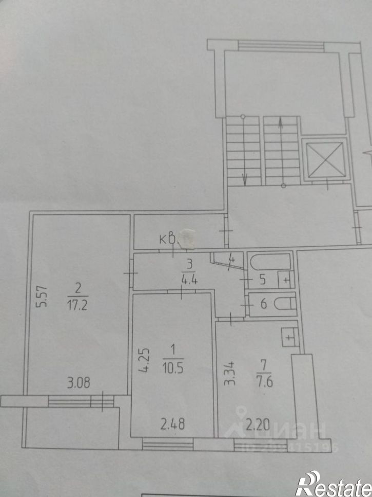 2-комн квартира улица Гашкова, 33,  д. 33