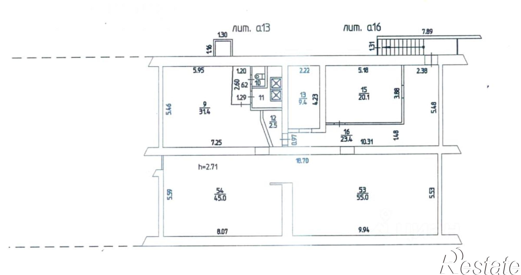 Купить помещение свободного назначения за 1 297 530 рублей на ул Воронежская, 20