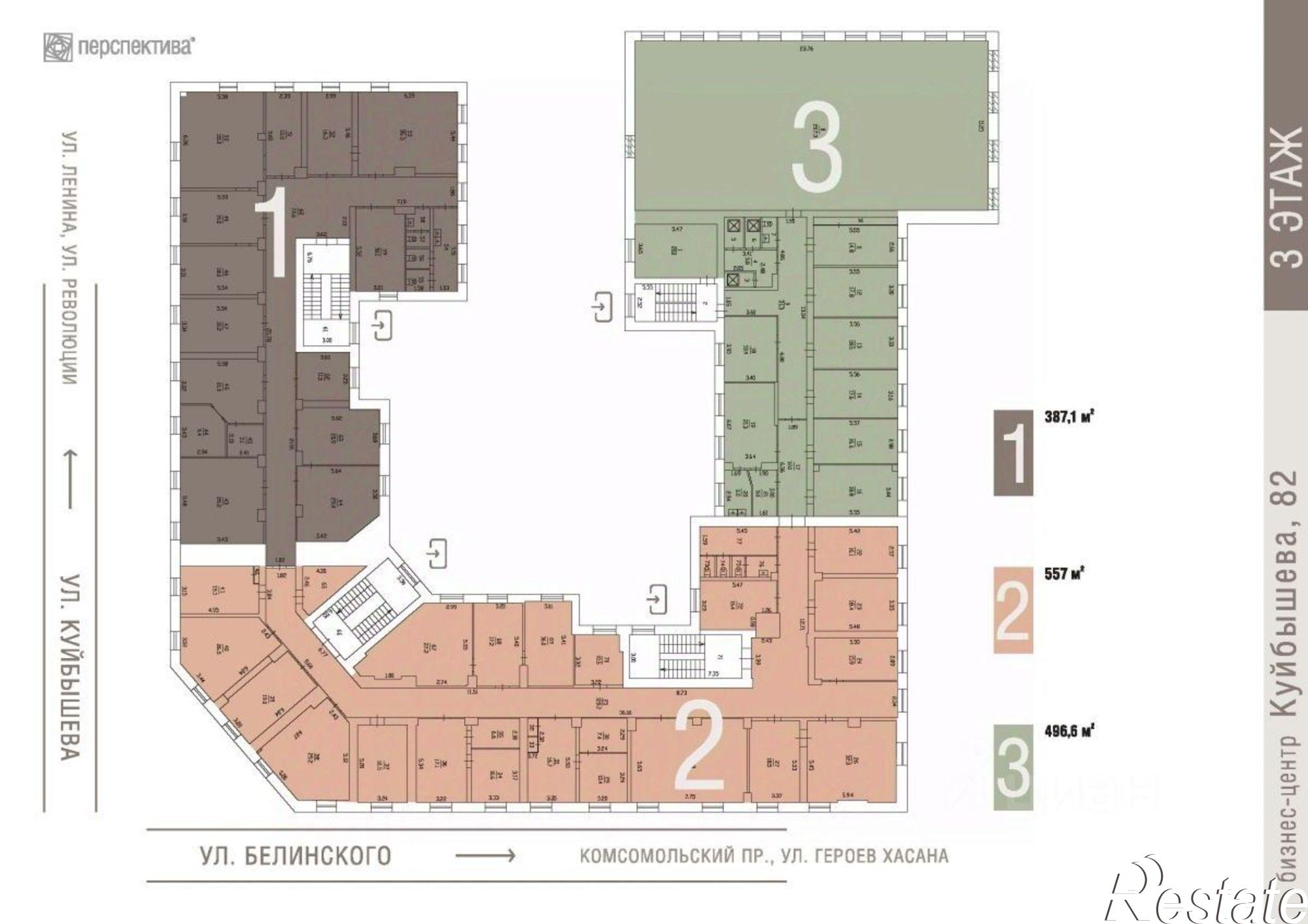 Купить помещение свободного назначения за 43 647 500 рублей на ул Куйбышева, 82