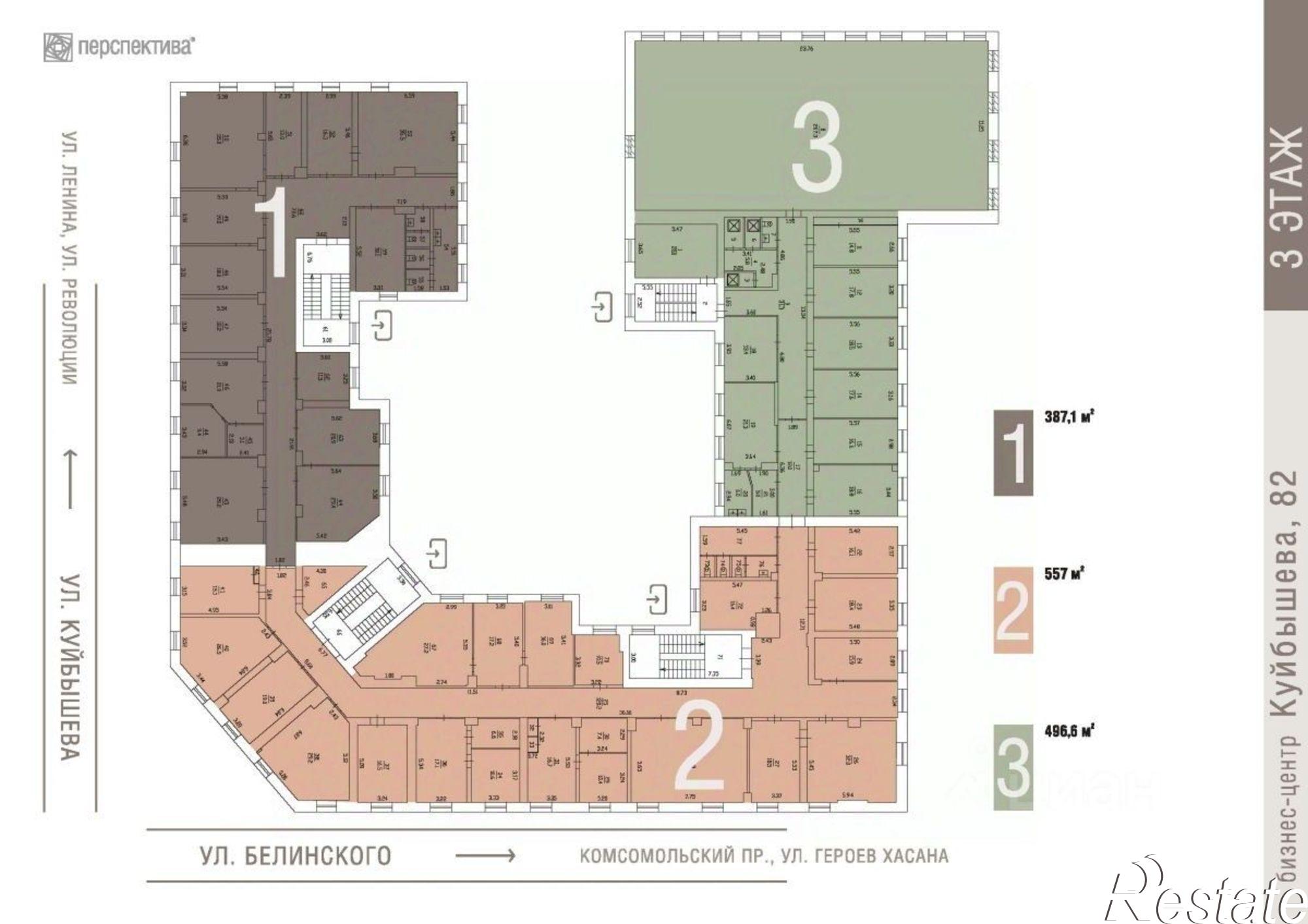 Купить помещение свободного назначения за 36 378 000 рублей на ул Куйбышева, 82
