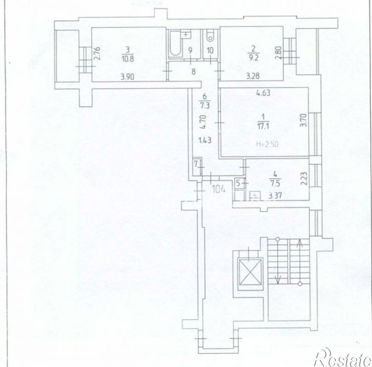 3-комн квартира улица Максима Горького, 51,  д. 51