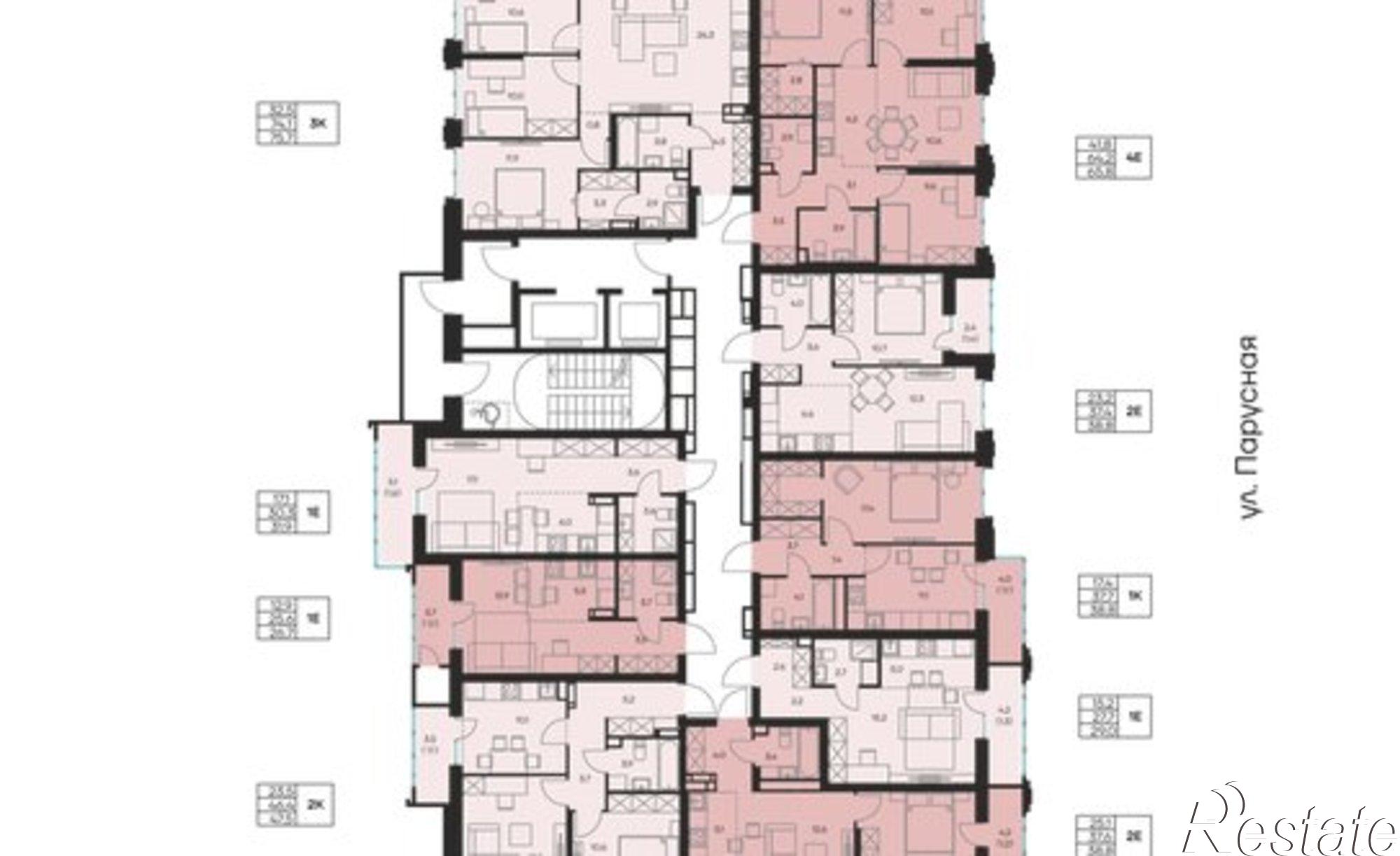 Купить квартиру за 7 210 000 рублей на ул Батумская, 17