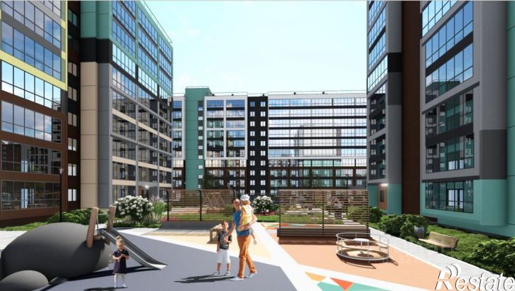 1-комн квартира в новом доме улица Гашкова, 59,  д. 59