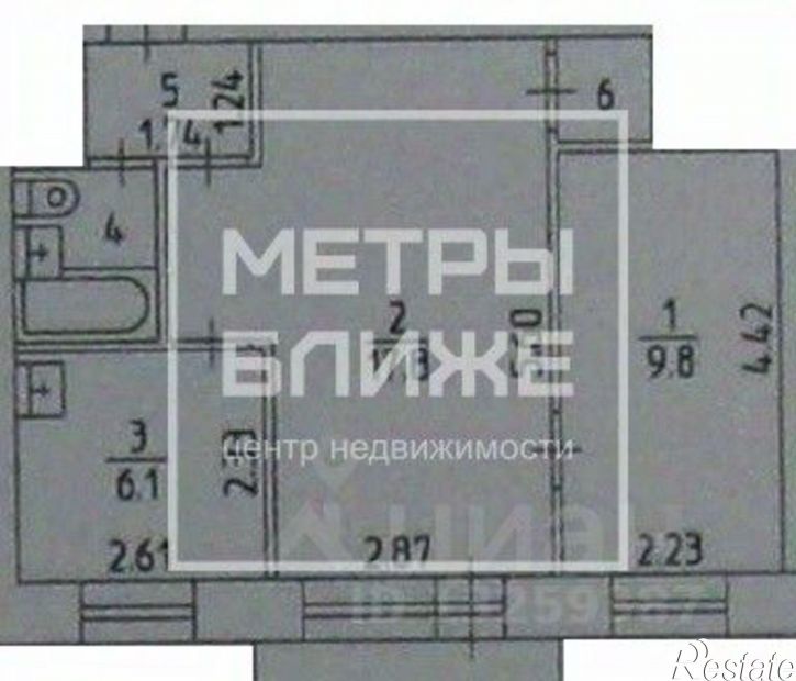 2-комн квартира Петропавловская улица, 68,  д. 68
