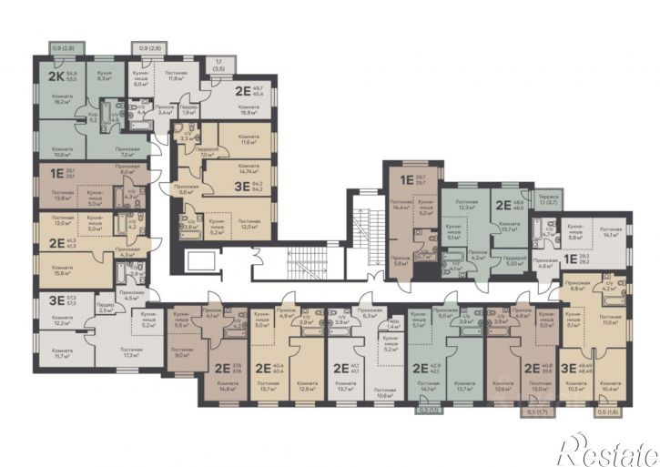 2-комн квартира в новом доме улица Подводников, 96,  д. 96