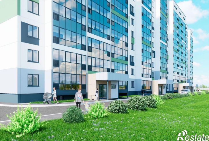 2-комн квартира в новом доме улица Танцорова, 96