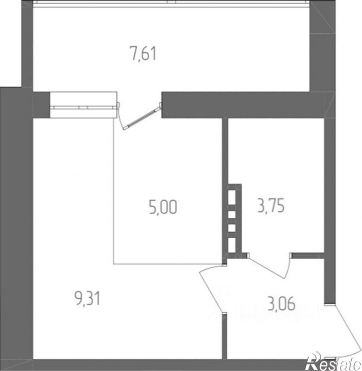 1-комн квартира в новом доме ул Танцорова, 42,  д. 42