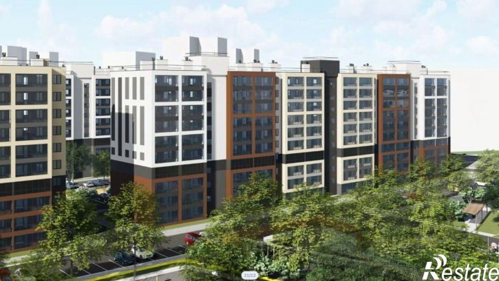 1-комн квартира в новом доме улица Гашкова, 59,  д. 59