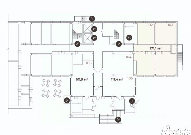 Офис ул Крылова, 36,  д. 36