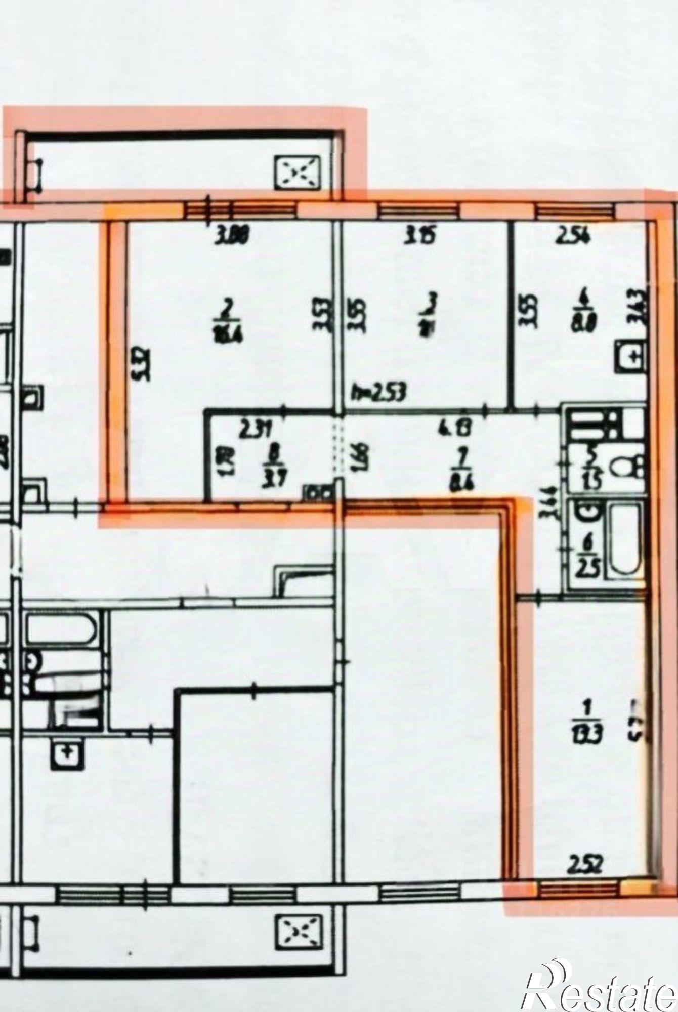 Купить квартиру за 6 800 000 рублей на ул Маяковского, 50