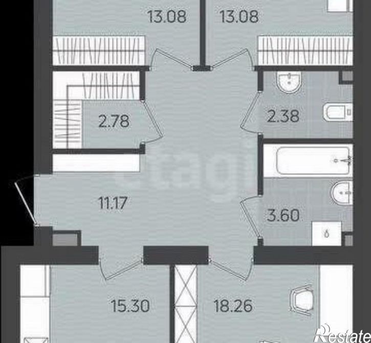 3-комн квартира ул Ласьвинская, 15,  д. 15