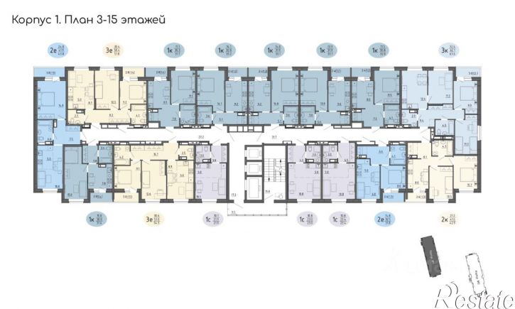 3-комн квартира в новом доме ул Ижевская, 38,  д. 38
