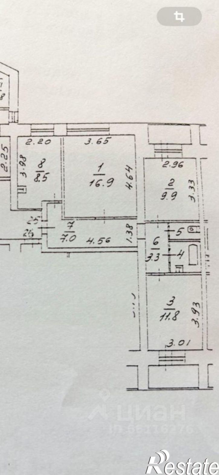 3-комн квартира ул Героев Хасана, 159,  д. 159