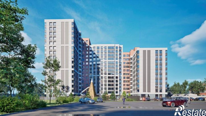 3-комн квартира в новом доме ул Репина, 39,  д. 39