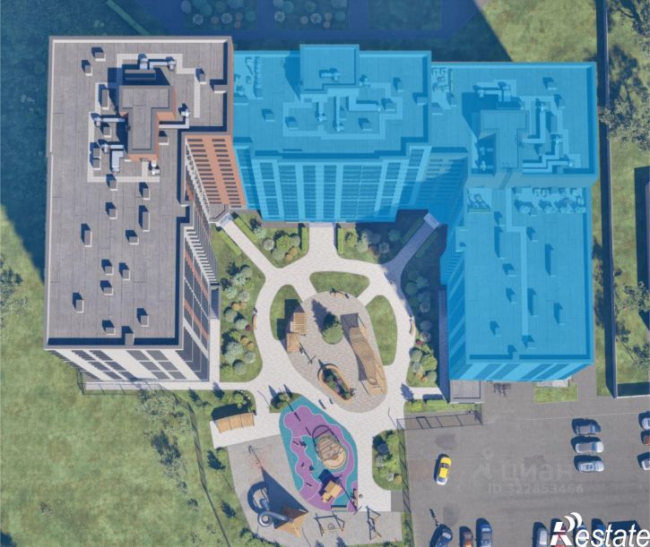 3-комн квартира в новом доме ул Репина, 39,  д. 39