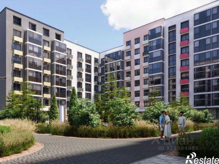 2-комн квартира в новом доме улица Дзержинского, 31Б