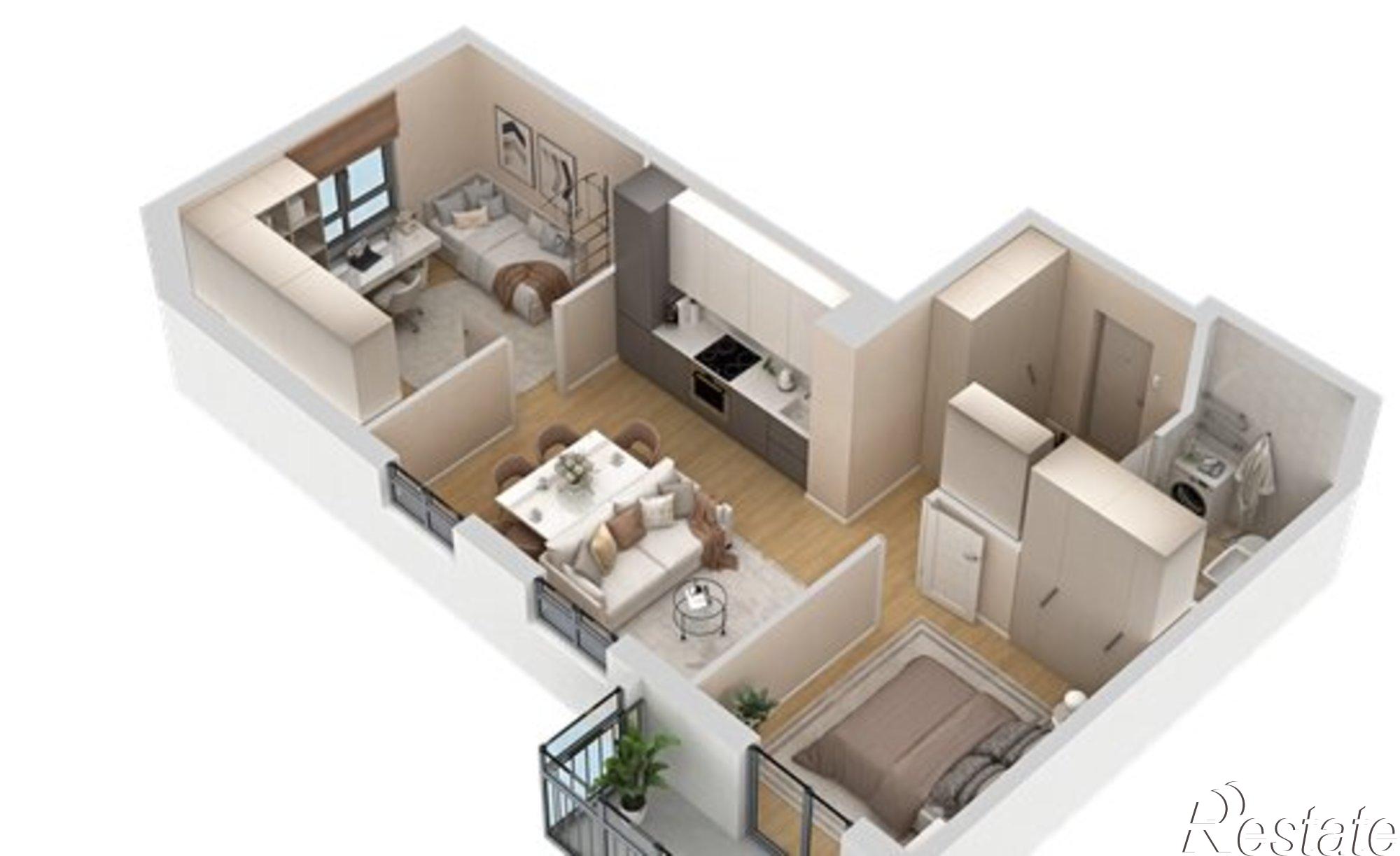 Купить квартиру за 9 878 000 рублей на Самолётная улица, 7А