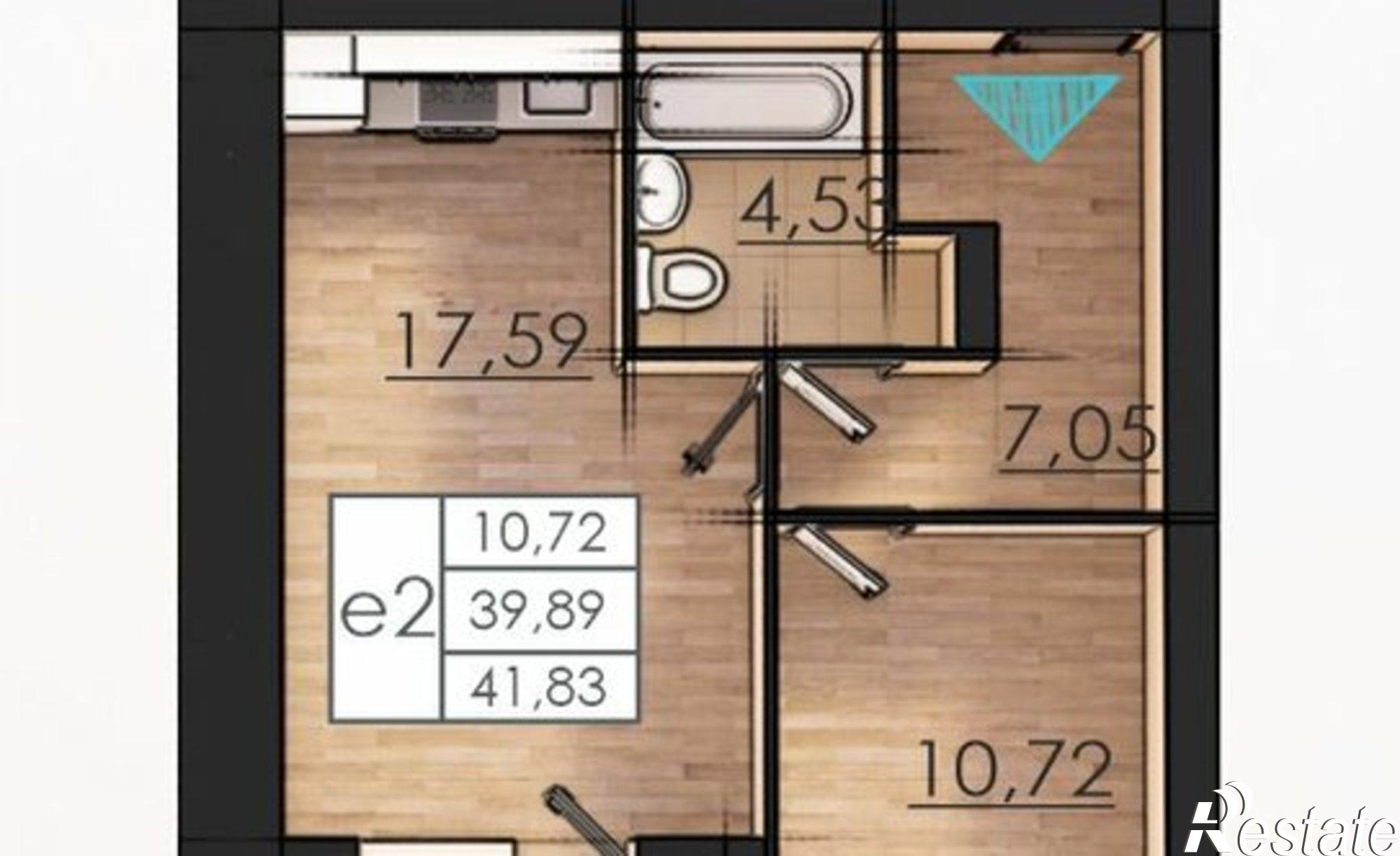 Купить квартиру за 7 855 290 рублей на улица Борцов Революции, 1А к1