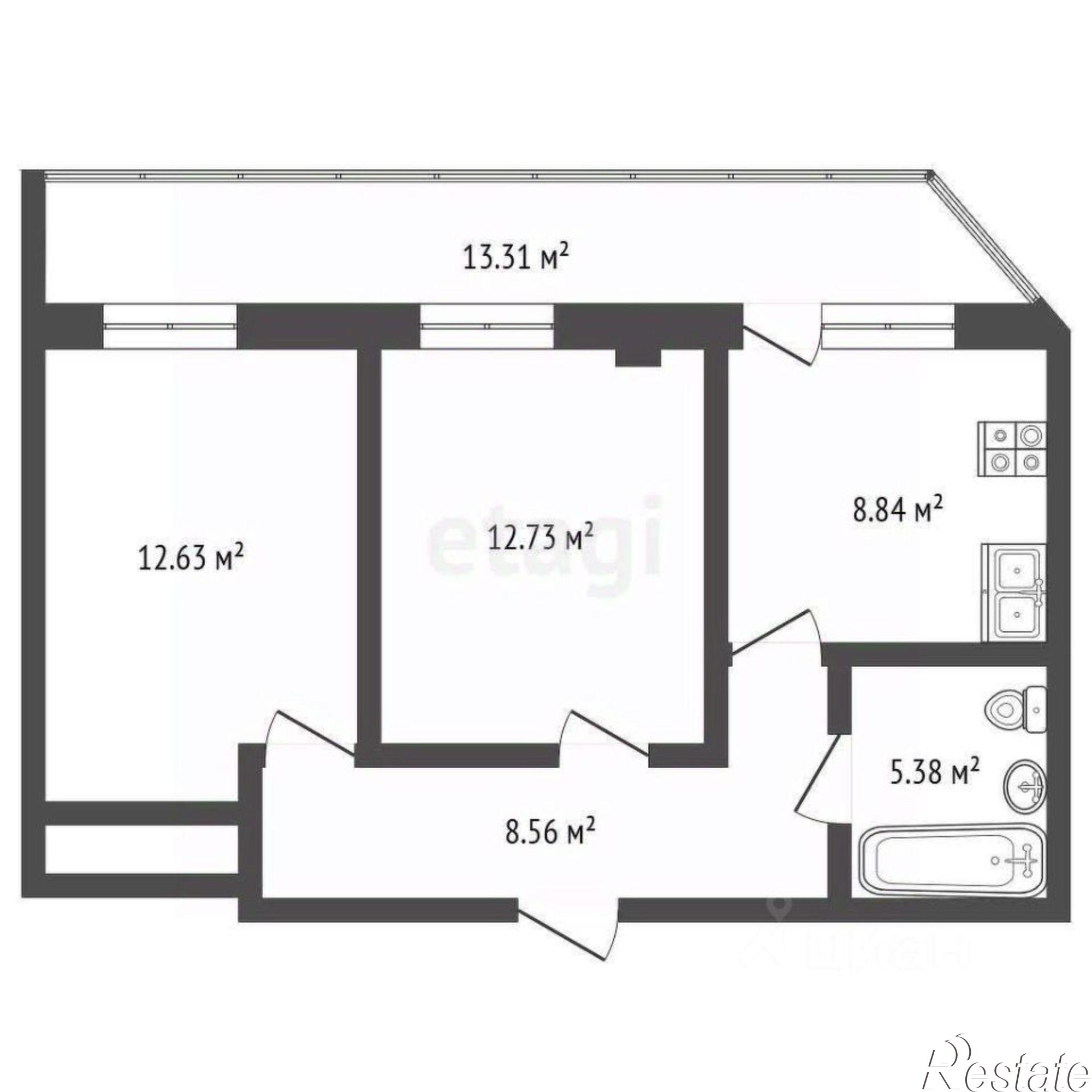 Сдать квартиру за 50 000 рублей на Уинская улица, 15А