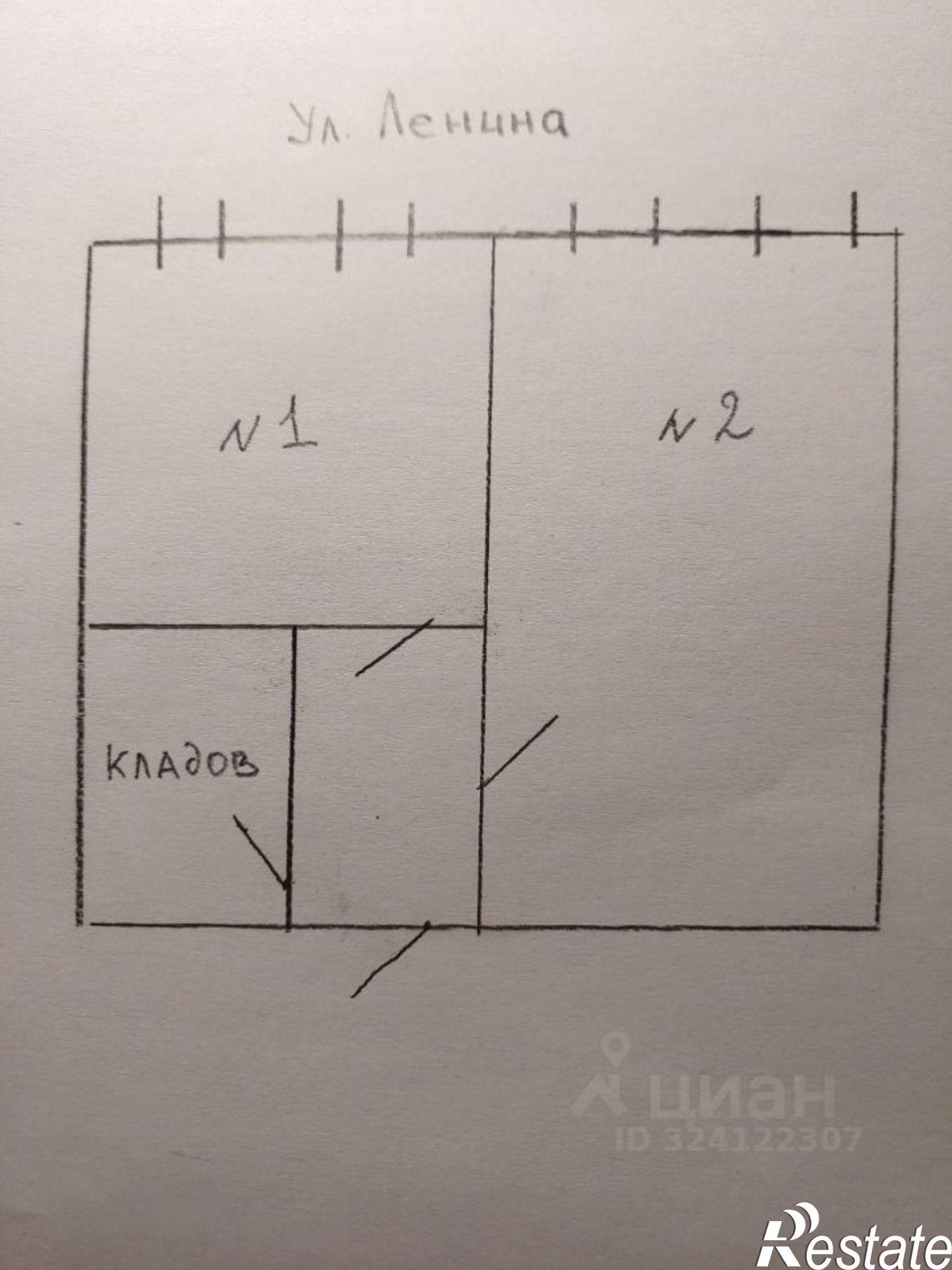 Купить офис, помещение под офис за 6 781 360 рублей на улица Ленина, 9