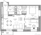 3-комн, 59 кв м, этаж 9/9 3-я Нейвинская улица, 7