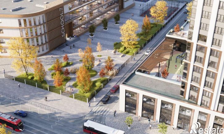 2-комн квартира в новом доме ул Пушкина, 89А 1,  д. 89А 1,  к. 1