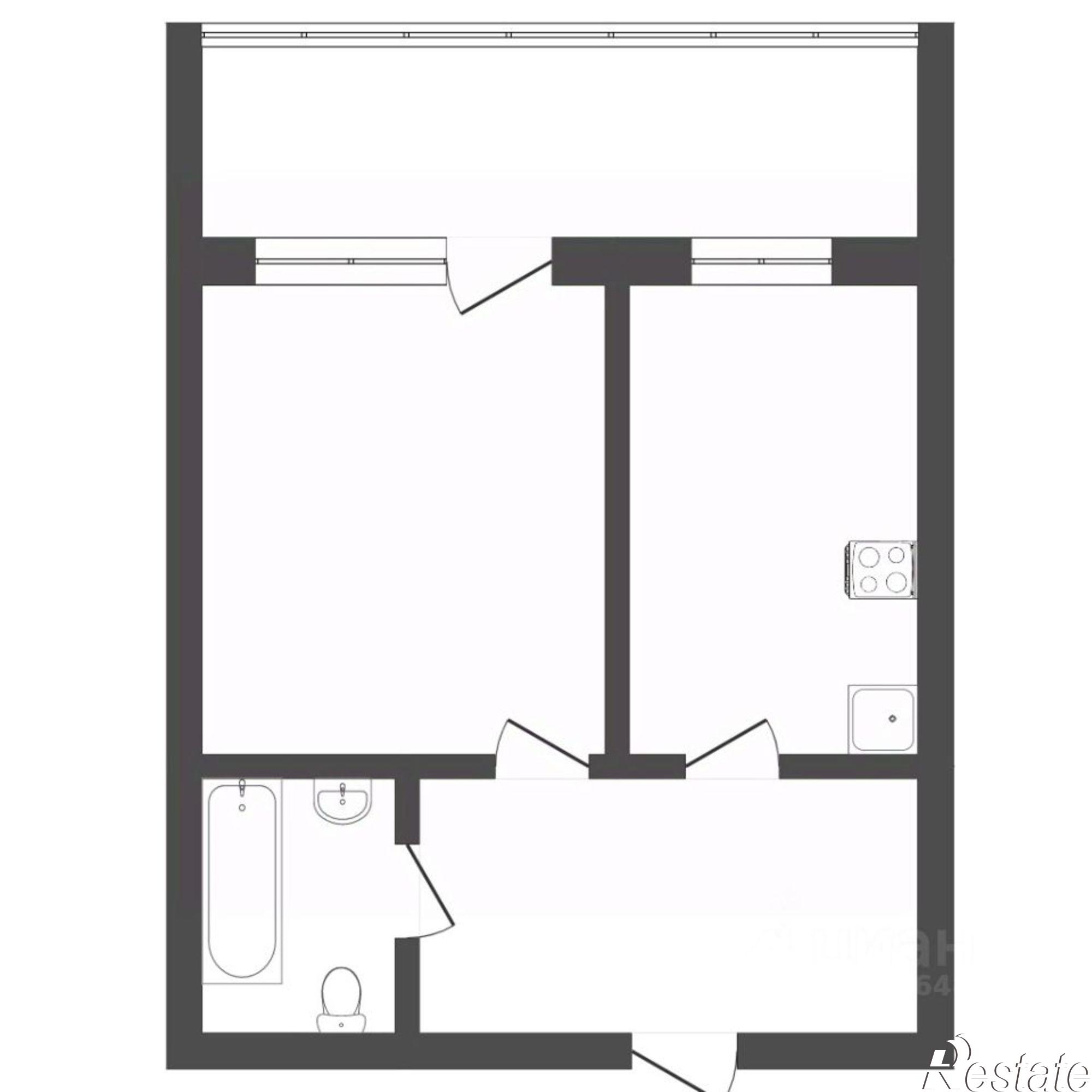 Купить квартиру за 4 850 000 рублей на улица Куфонина, 28/1