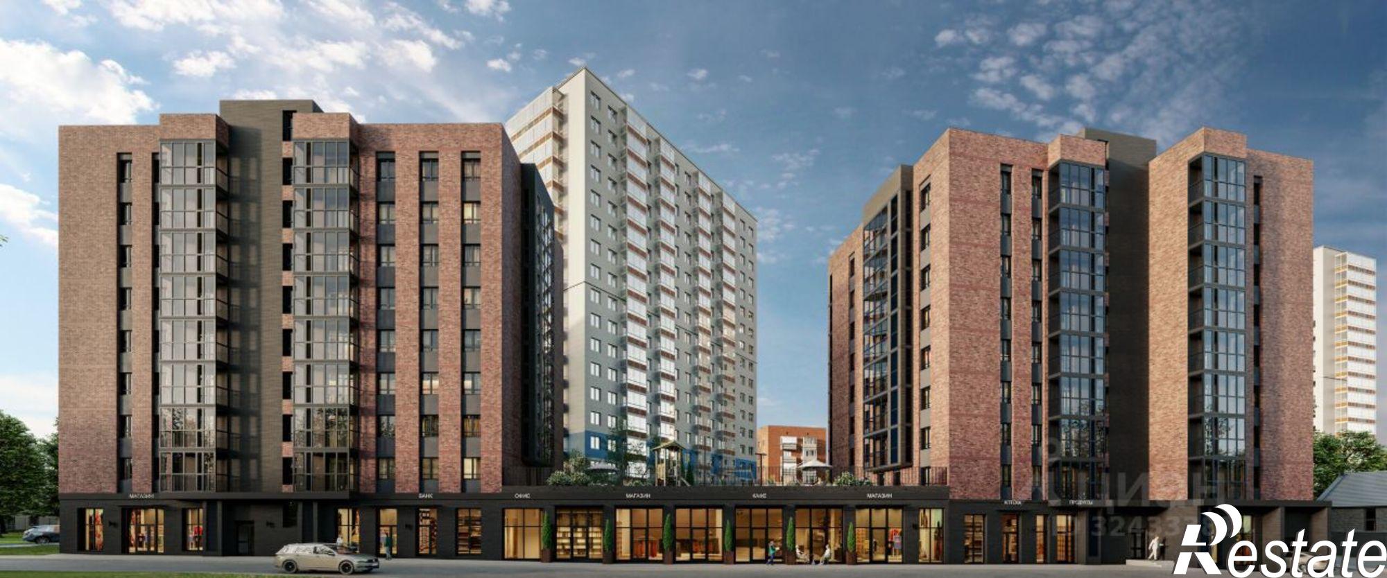 Купить квартиру за 7 912 000 рублей на Самолётная улица, 7А