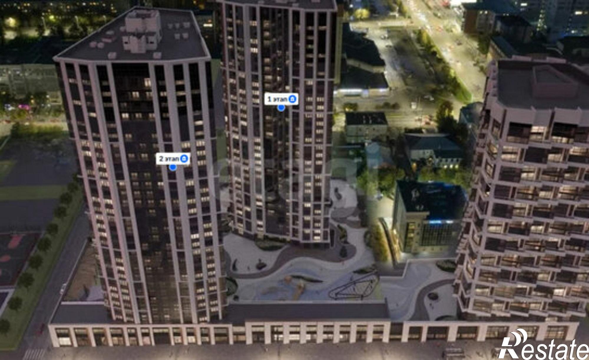 Купить квартиру за 15 300 000 рублей на улица Луначарского, 97