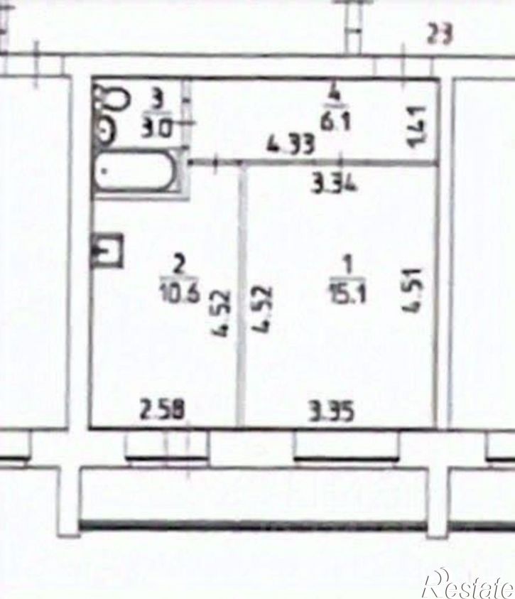 1-комн квартира ул Сакко и Ванцетти, 111,  д. 111