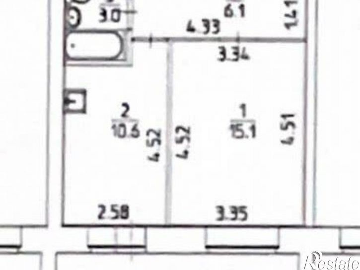 1-комн квартира ул Сакко и Ванцетти, 111,  д. 111