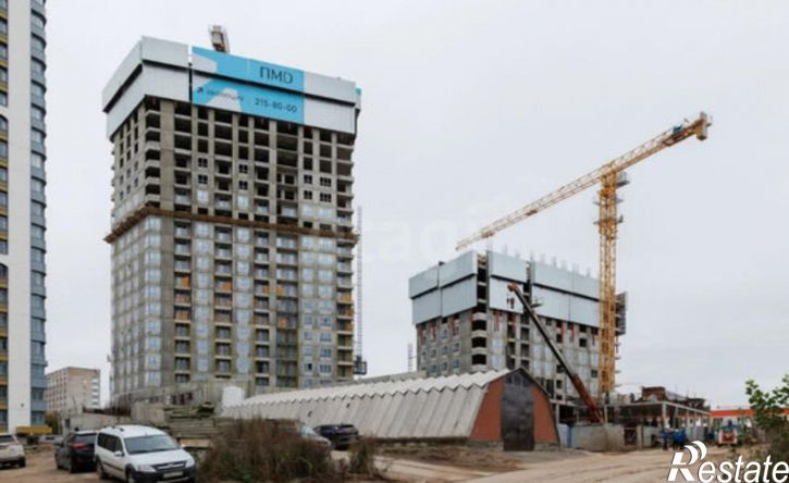 4-комн квартира в новом доме улица Луначарского, 97,  д. 97