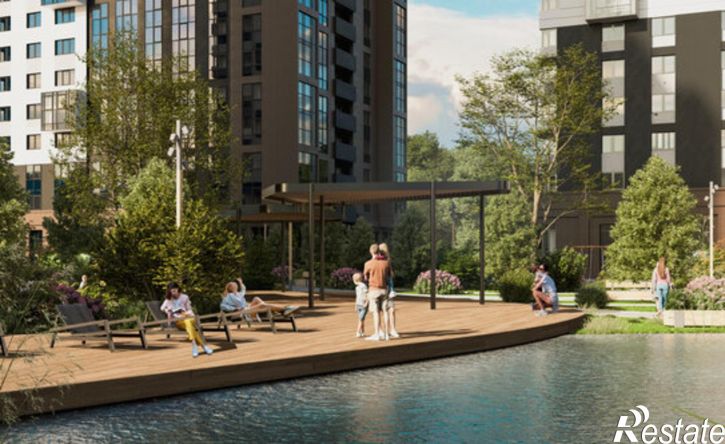 4-комн квартира в новом доме Серебристая улица, 3А,  д. 3А