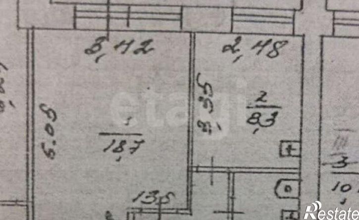 1-комн квартира улица Крисанова, 26А,  д. 26А