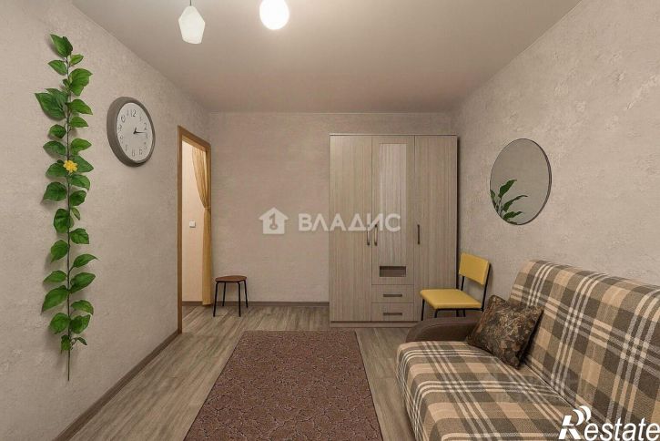 1-комн квартира улица Клары Цеткин, 25,  д. 25