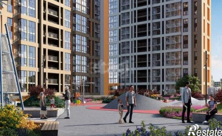 2-комн квартира в новом доме улица Космонавта Леонова, 41/1,  д. 41/1