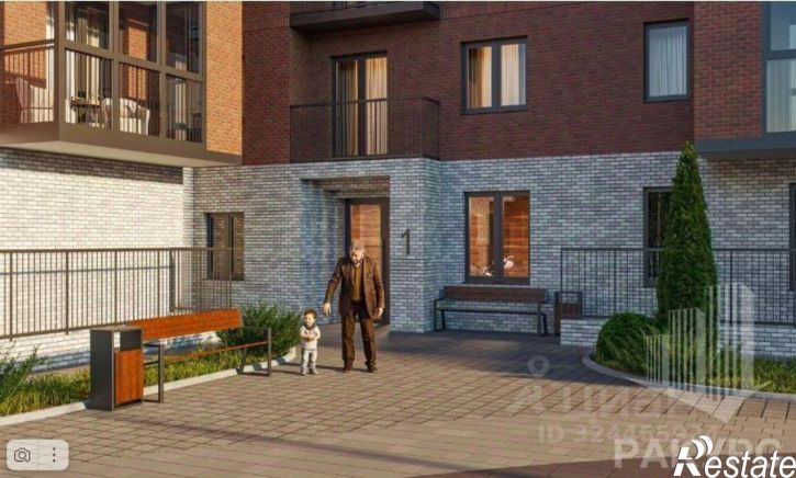 1-комн квартира в новом доме ул Алексеевская, 47,  д. 47