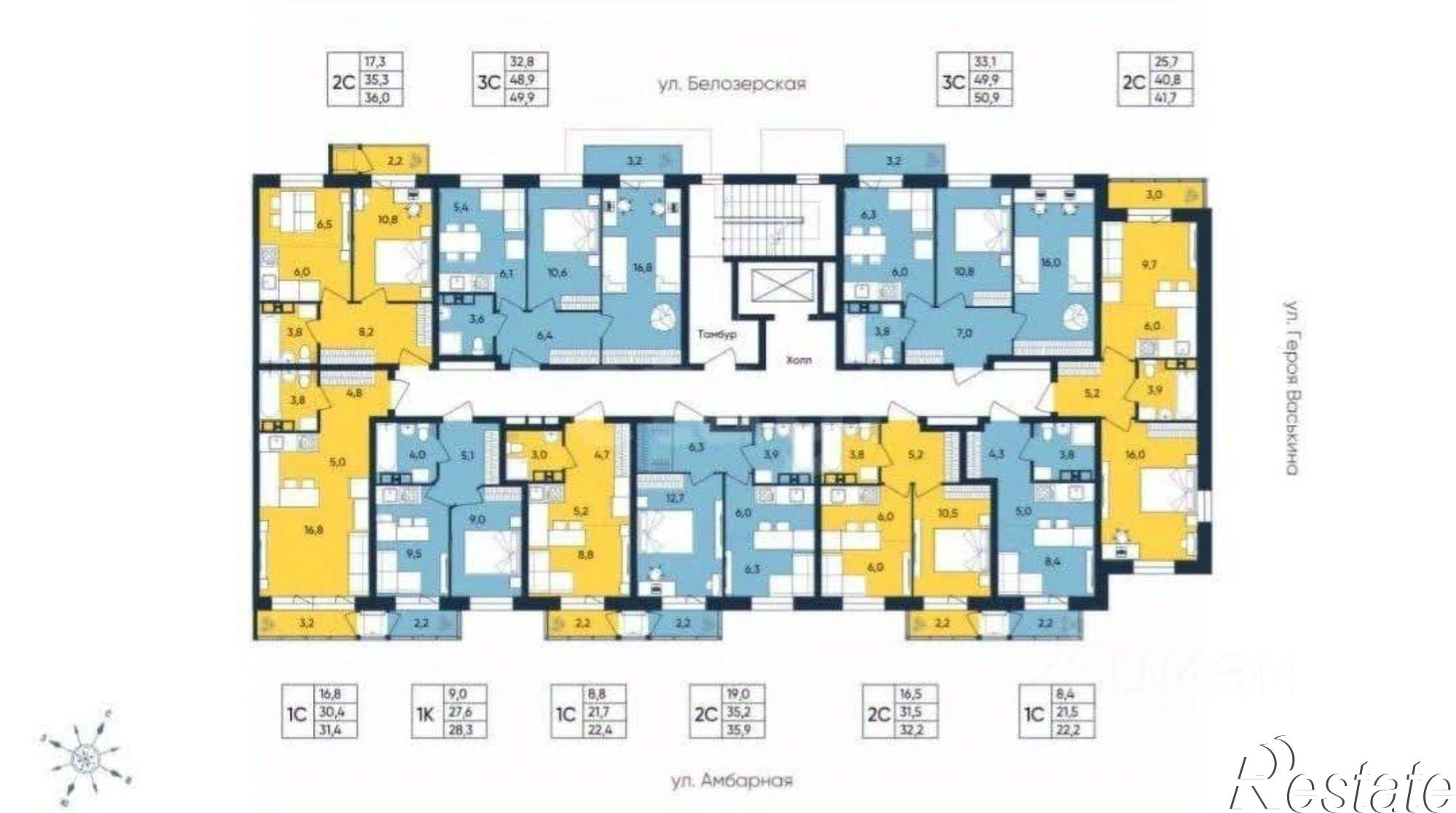 Купить квартиру за 4 819 190 рублей на городской округ Пермь