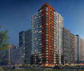 2-комн, 44 кв м, этаж 16/22 Серебристая улица, 5