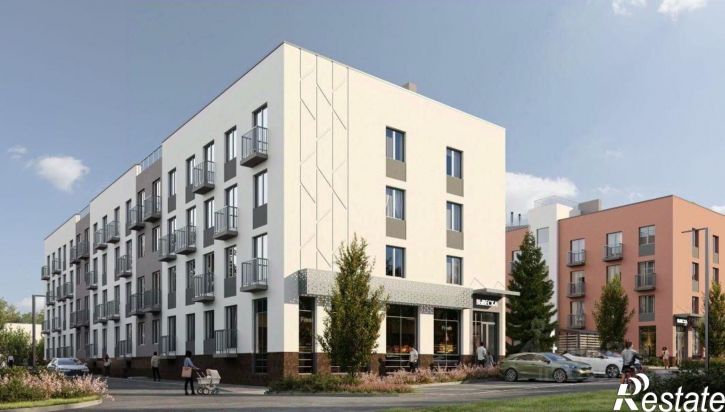 1-комн квартира в новом доме ул Верхне-Вишерская, 43,  д. 43