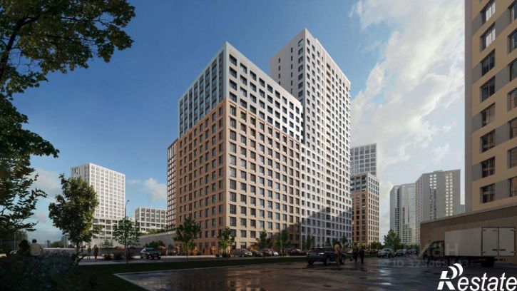 2-комн квартира в новом доме улица Василия Татищева, 3,  д. 3