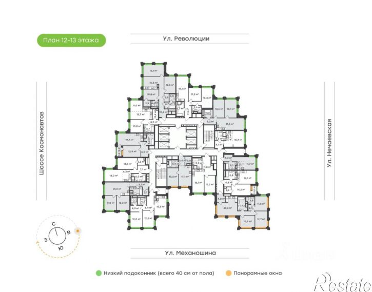 1-комн квартира в новом доме ул Парижской Коммуны, 49,  д. 49