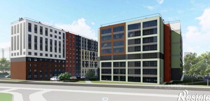 1-комн квартира в новом доме ул Целинная, 49б,  д. 49б