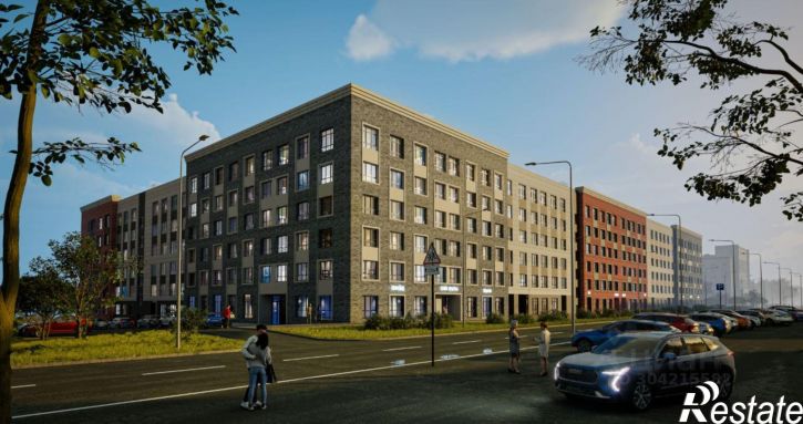 2-комн квартира в новом доме Кировоградская улица, 37,  д. 37